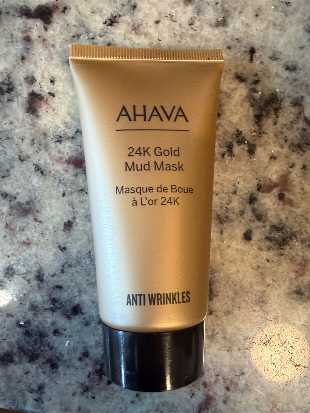 Ahava 24k gold mud mask